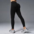 Peach Hip Tight Mid Waist Yoga Pants