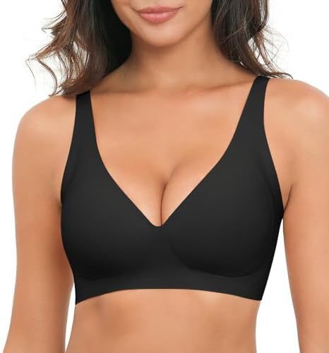 No Steel Ring Gathering Seamless Bra