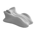 Ergonomic pillow for sleeping face down