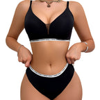 French Style Wireless Bra Set