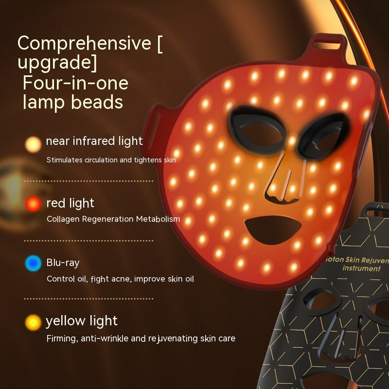 Exquisite Photon IPL Phototherapy LED Color Light Face Mask