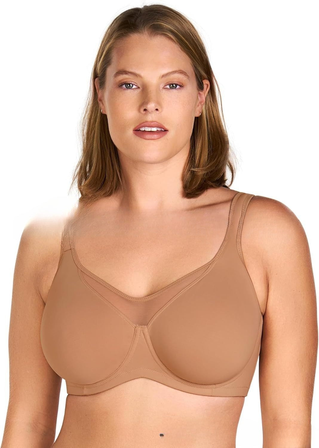 Simple Casual Women's Plus Size Backless Bra