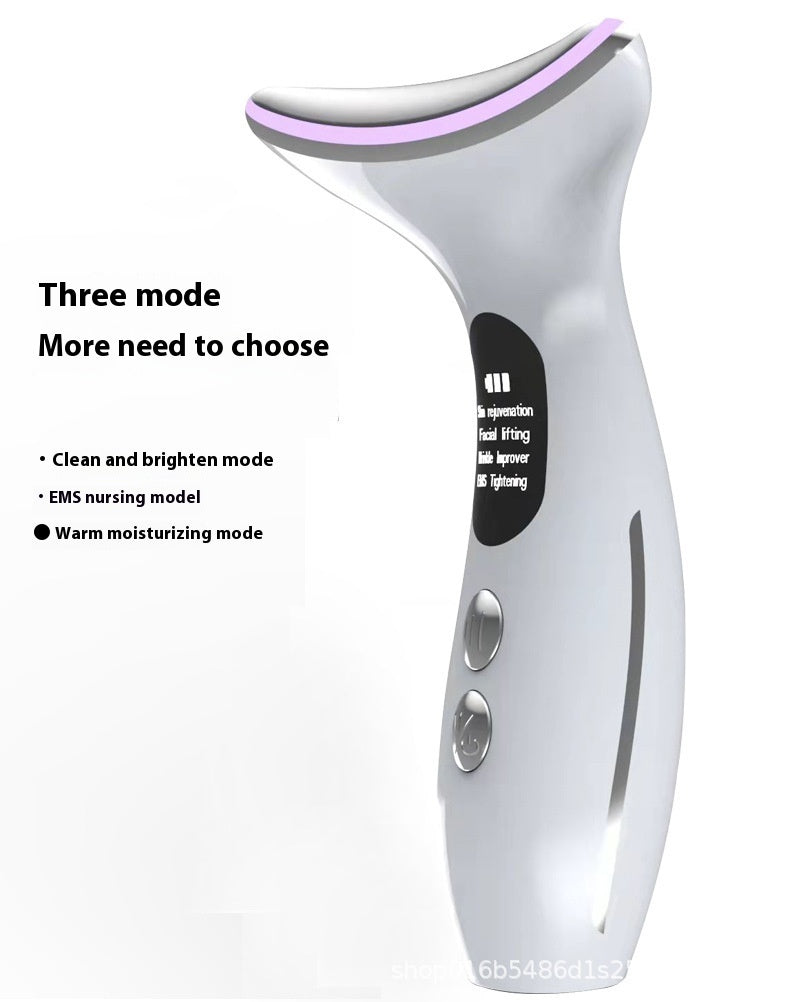 Massage Neck Beauty Instrument Color Light Lifting And Tightening