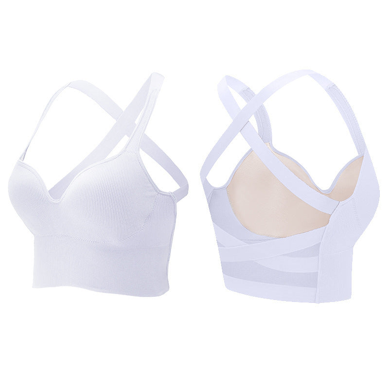 Vest Running Yoga Fitness Fixed Cup Bra