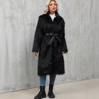 Overknee Thickened  Women Coat