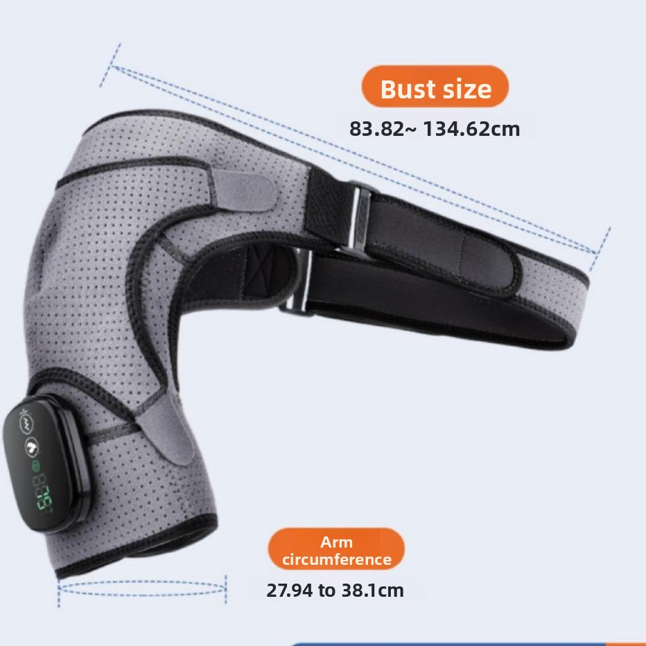 Electric heating shoulder pads