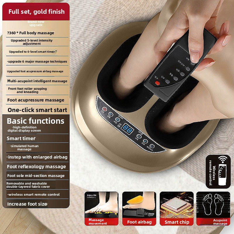 Intelligent Leg and Foot Massager with Heat Therapy
