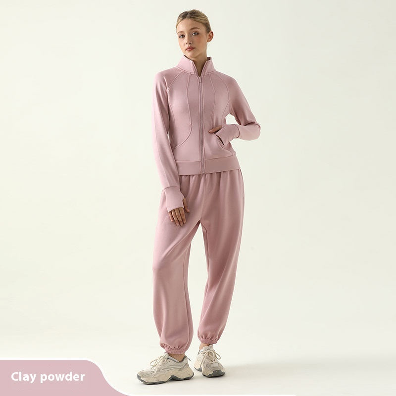 Loose-fit Trousers Fitness Suit