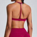 Seamless Sports H-shaped Back Yoga Bra