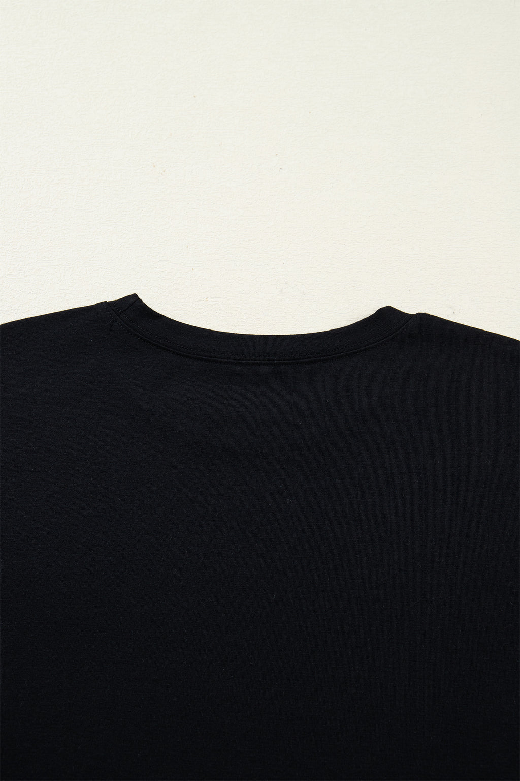 Black Floral Patchwork Short Sleeve T Shirt Loose Maxi Dress