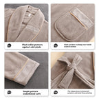 Winter Fleece Lining Fiber Homewear Mid-length