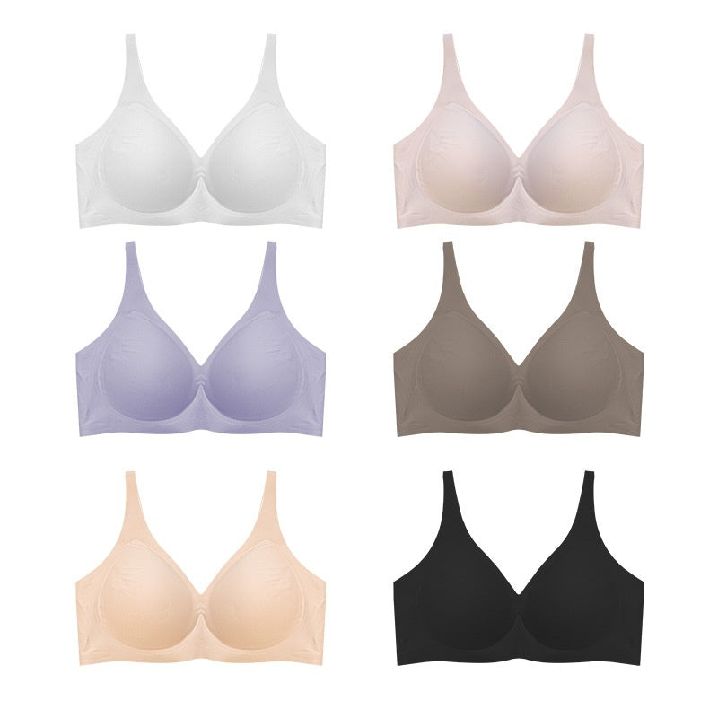 Wireless Seamless Underwear Big Chest Plus Size Bra