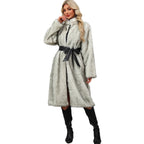 Overknee Thickened  Women Coat