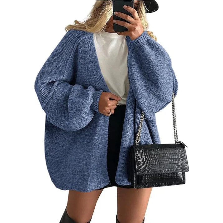 Oversized Knit Casual Sweater
