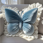 Lace Butterfly Plush Pillow