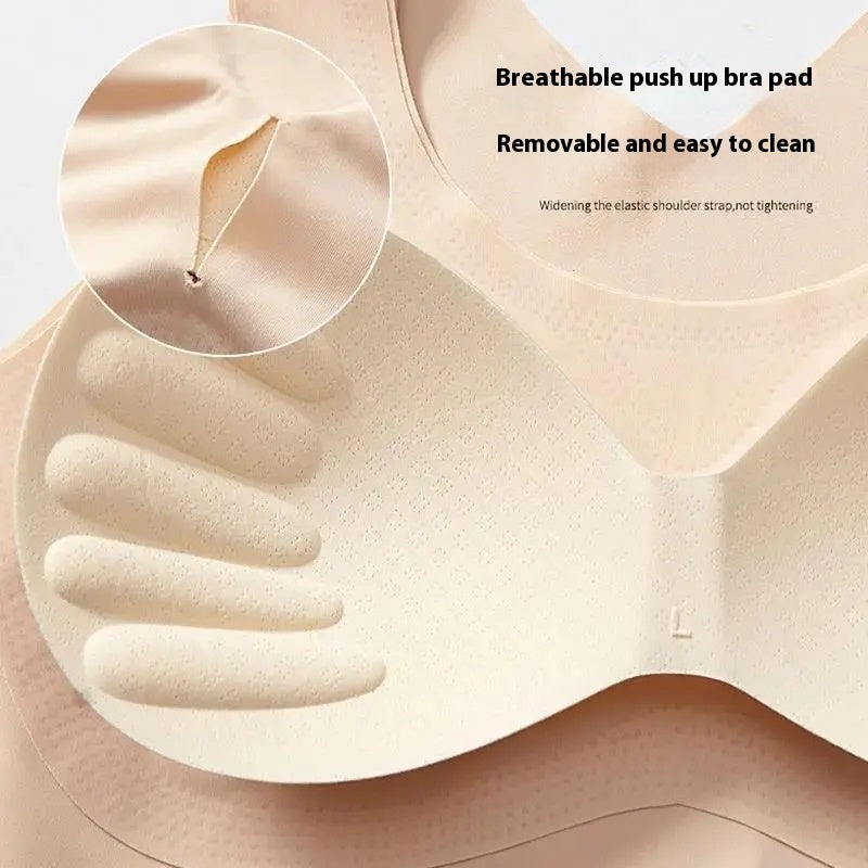 Women's Anti-Humpback Vest  Wireless Sports Bra