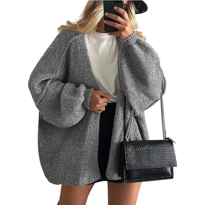 Oversized Knit Casual Sweater