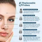 Suction Blackhead Remover Kit Electric Facial Pore Acne Cleanser