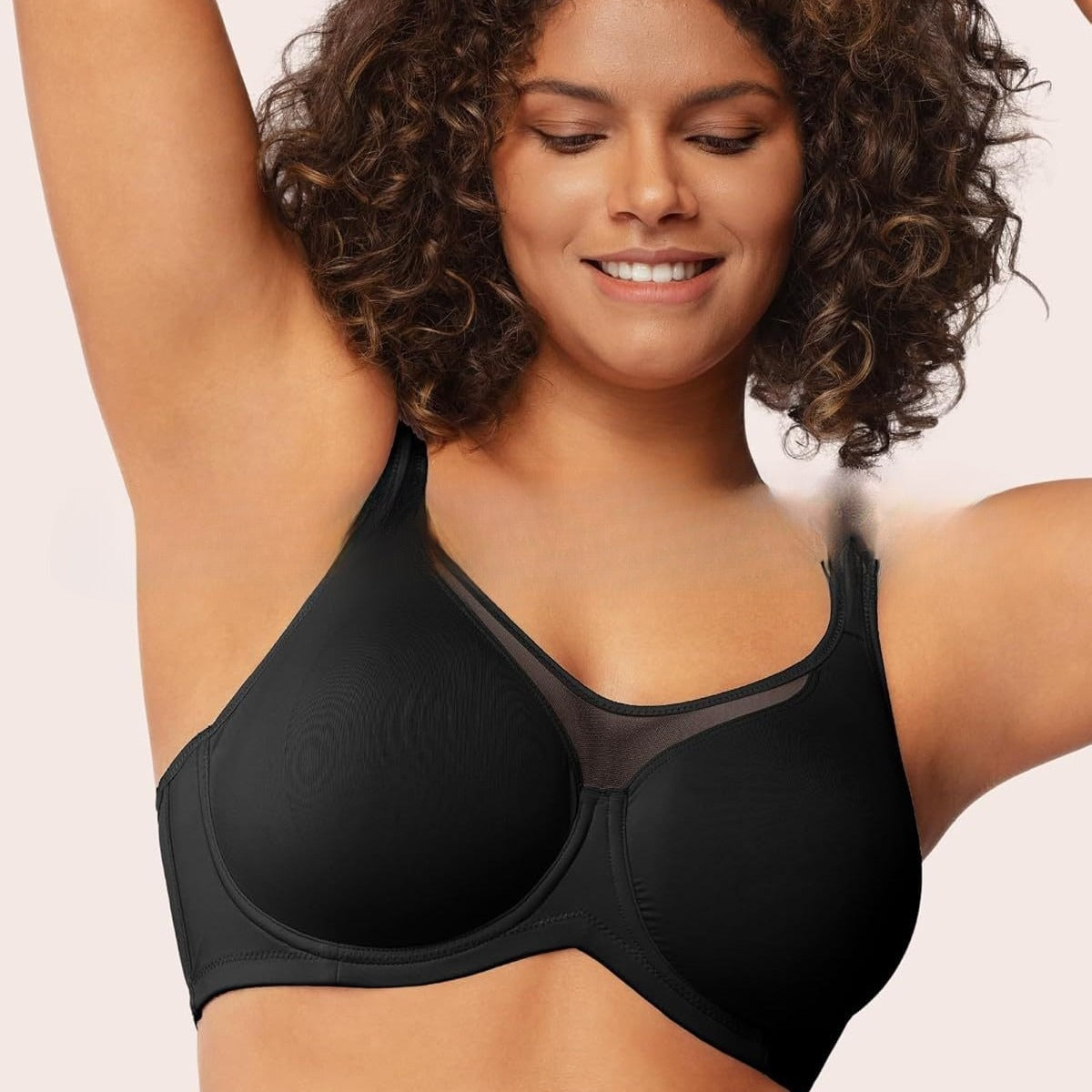 Simple Casual Women's Plus Size Backless Bra