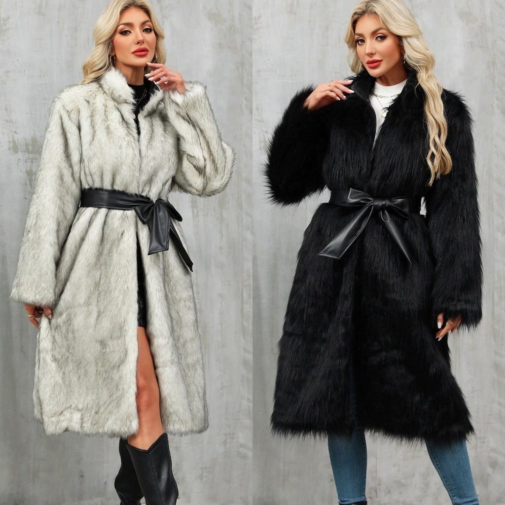 Overknee Thickened  Women Coat