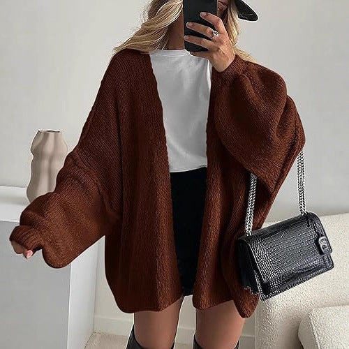Oversized Knit Casual Sweater