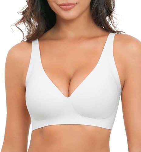 No Steel Ring Gathering Seamless Bra