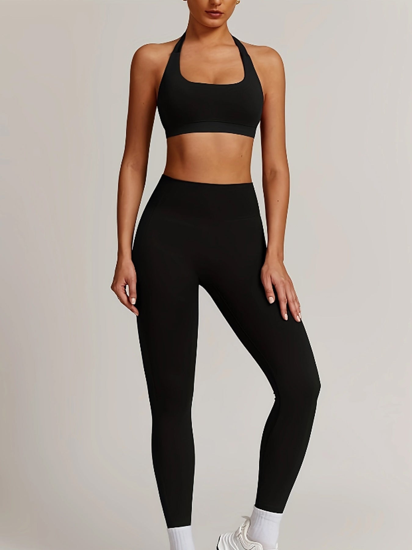 Women's Yoga Workout Set High-Waist Leggings