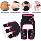 High Waist Thigh Trimmer Butt Lifter Shapewear Belt 3 In 1 Adjustable Belt