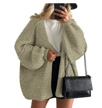 Oversized Knit Casual Sweater