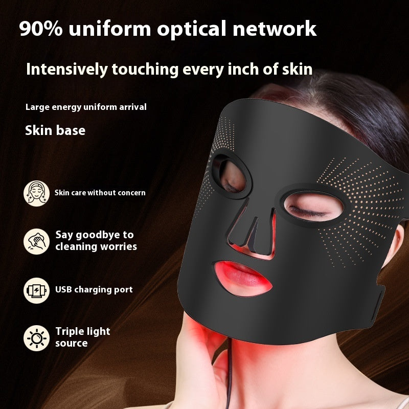 Elite Silicone Photon Mask Instrument LED Beauty Face Mask