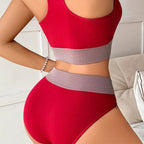 Color Matching  Seamless Bra Suit
