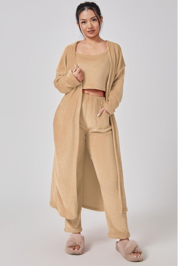 Cozy Pajama 3 Piece Lounge Set