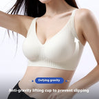 Double Lift Comfortable Wireless Push Up  Bra