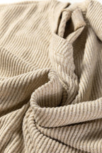 Jet Stream 3D Ribbed V Neck Pullover Drawstring Pants 2 Piece Lounge Set