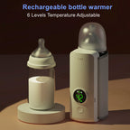 Portable Wireless Rechargeable Baby Bottle Warmer Heating Bag