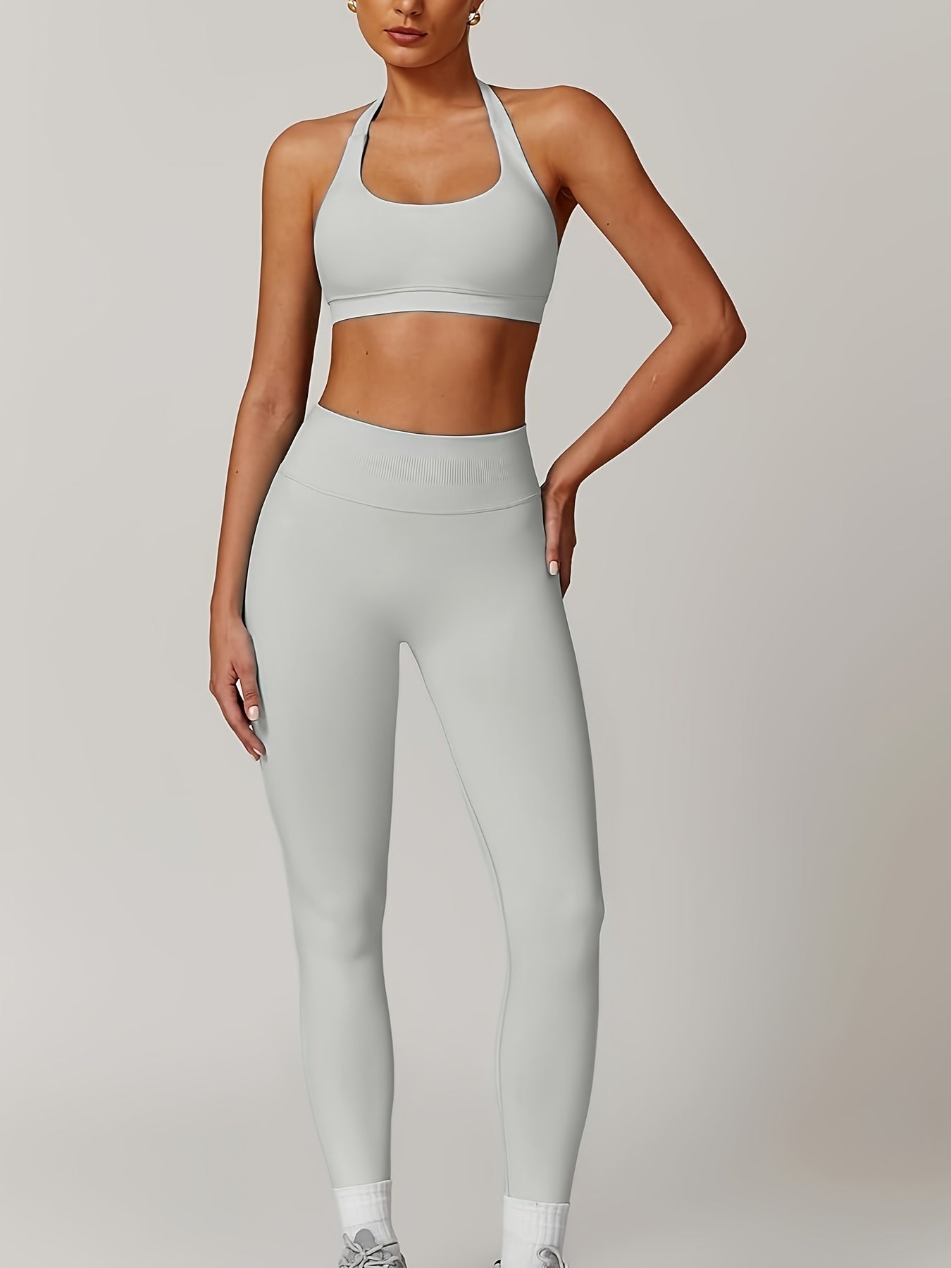 Women's Yoga Workout Set High-Waist Leggings