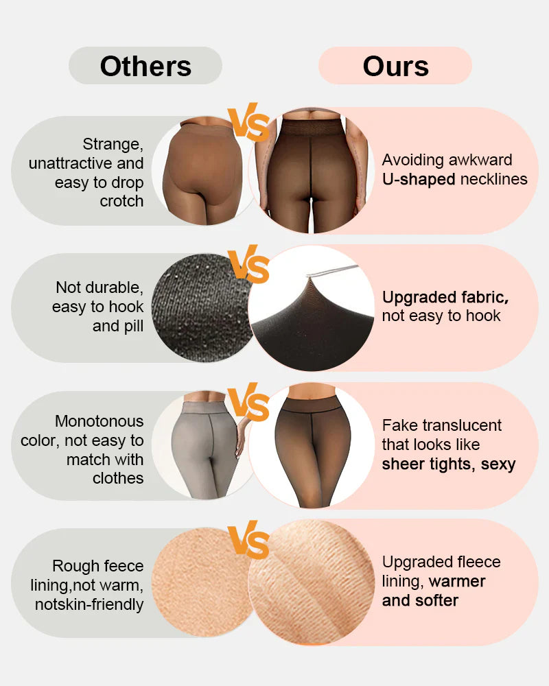 ThermaFit Luxe Leggings With Single Seam