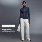 Windproof Stand Collar Yoga Fitness Jacket