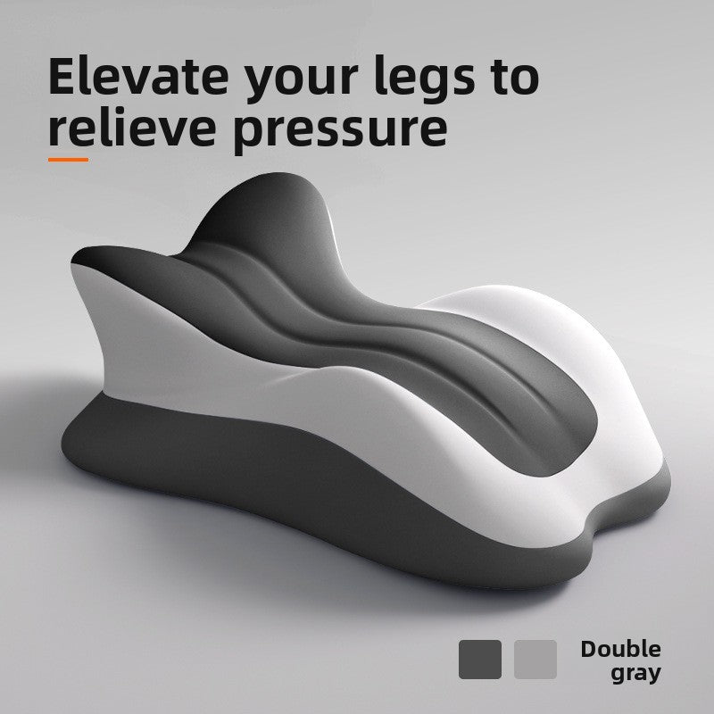 Ergonomic pillow for sleeping face down