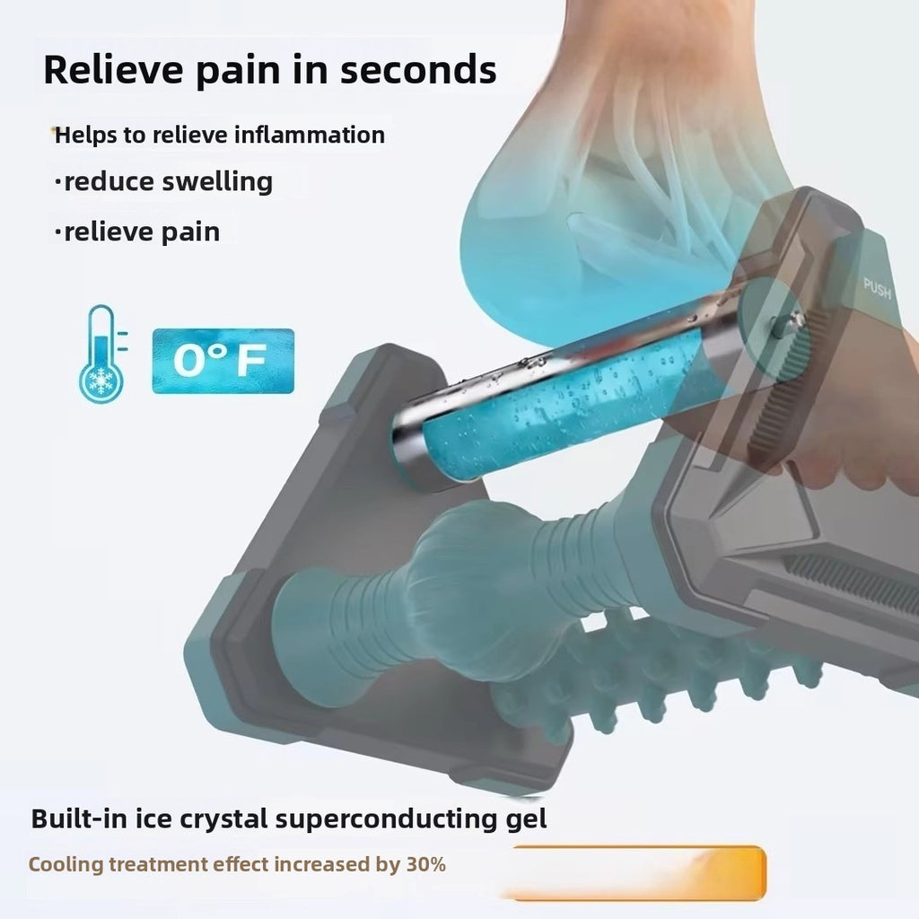 Arch training device for feet and foot massager