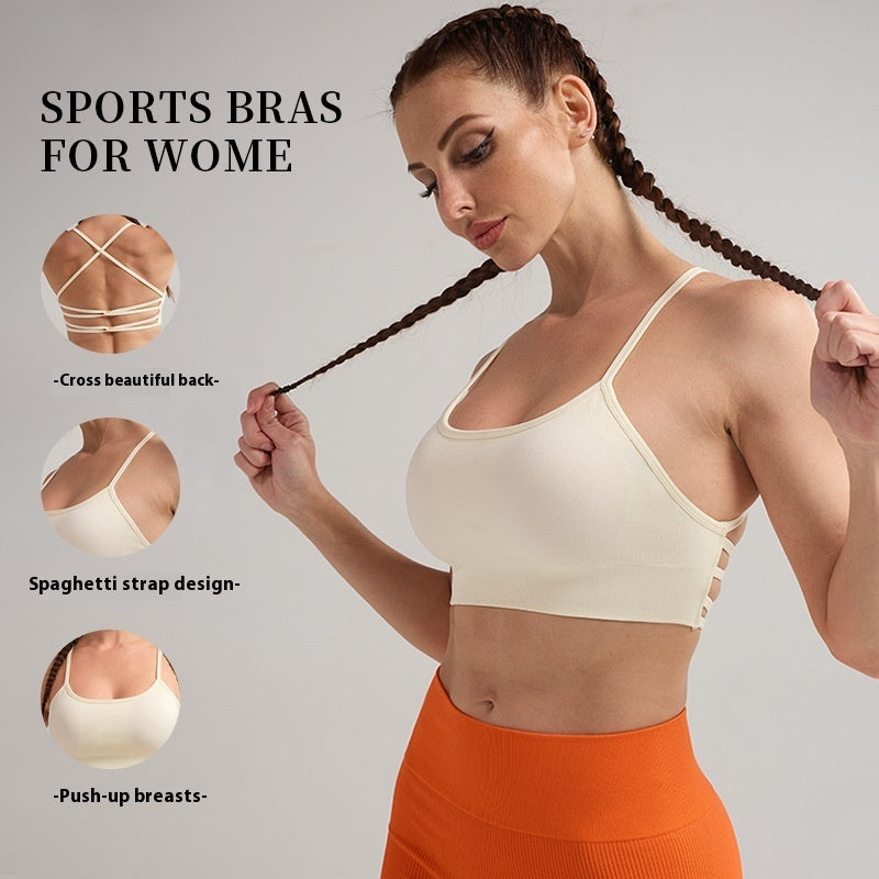 Seamless Sports Push-up Bra