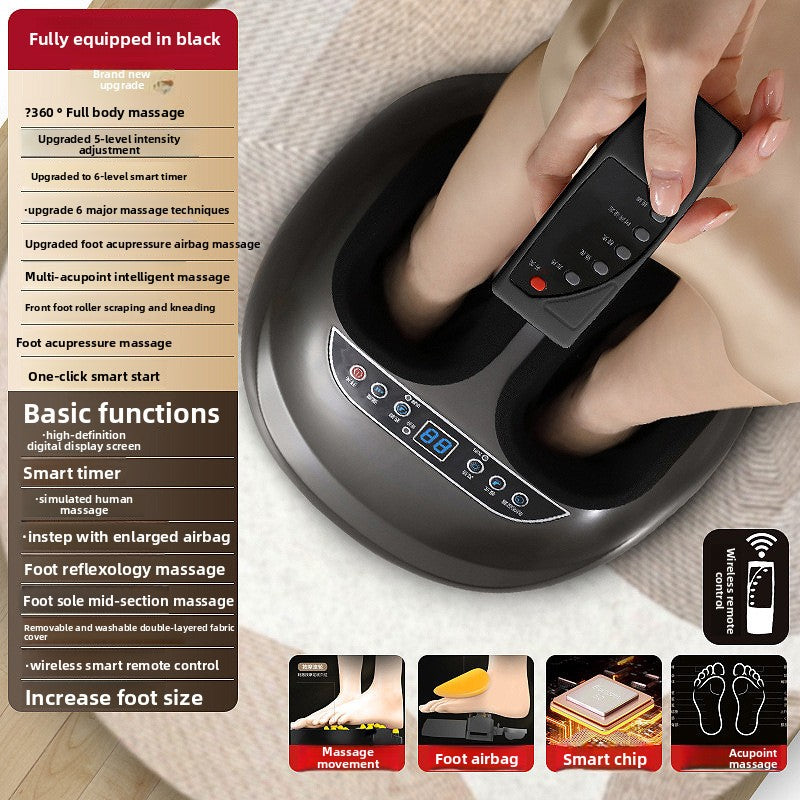 Intelligent Leg and Foot Massager with Heat Therapy