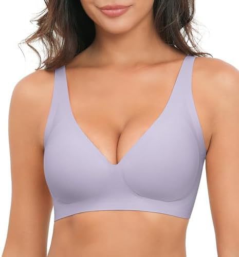 No Steel Ring Gathering Seamless Bra