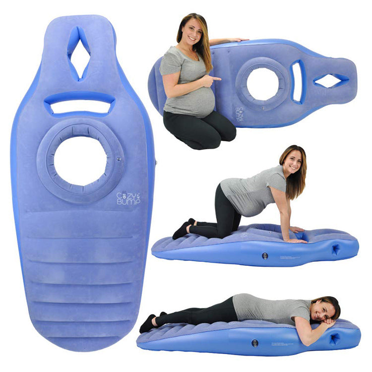 Inflatable maternity cushion