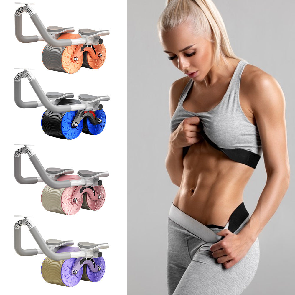 2 In 1 Exercise Belly Wheel Indoor Fitness Sports