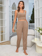 Women's Fuzzy 3 Piece Sweatsuit Set