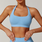 Halter Yoga Underwear Women's Hollow Sports Workout Bra